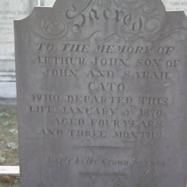 CATO Arthur John -1870