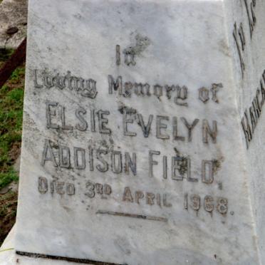 FIELD Elsie Evelyn Addison -1968 :: FIELD Gwendolen -1936 