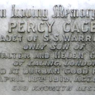 GAGE Percy -1919