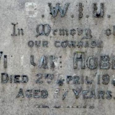 HOBLEY William -1923