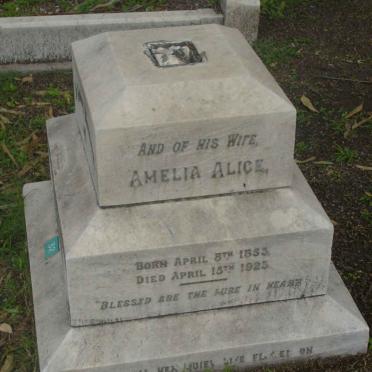 ROBINSON Amelia Alice 1853-1925