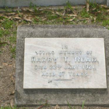 READ Harry T. -1921