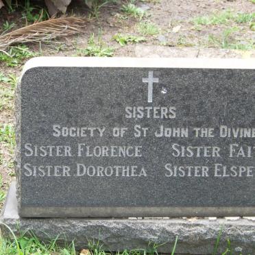 Sister Dorothea :: Sister Elspeth :: Sister Faith :: Sister Florence