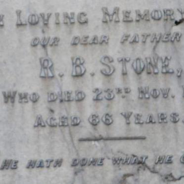 STONE R.B. -1921