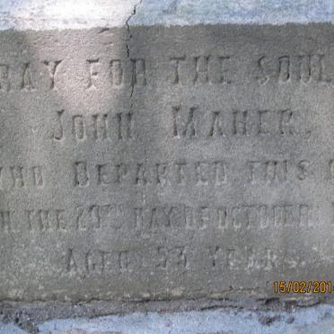 MAHER John -18??