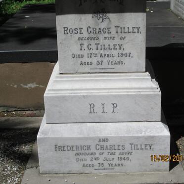 TILLEY Frederick Charles -1940 &amp; Rose Grace -1907