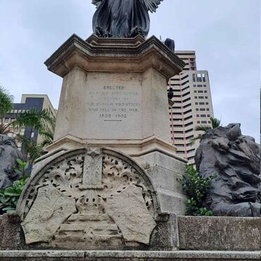 2. In memory of the Durban volunteers who fell in the war 1899-1902