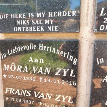 ZYL Mora, van 1936-2015 &amp; Frans 1937-2022