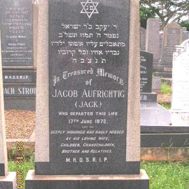 AUFRICHTIG Jacob -1972