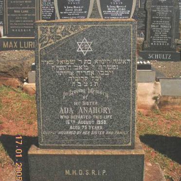 ANAHORY Ada -1958