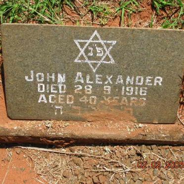 ALEXANDER John-1916