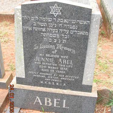 ABEL Jennie -1972