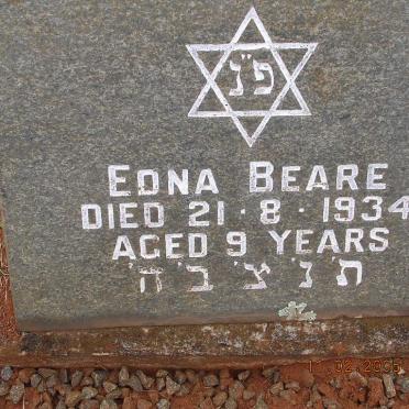 BEARE Edna -1934