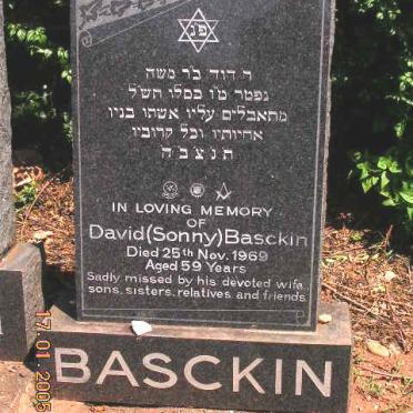 BASCKIN David -1969