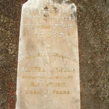 BENSON Alfred -1917