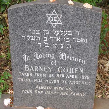 COHEN Barney -1978