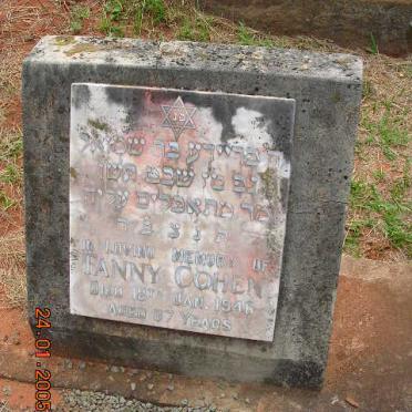 COHEN Fanny -1946
