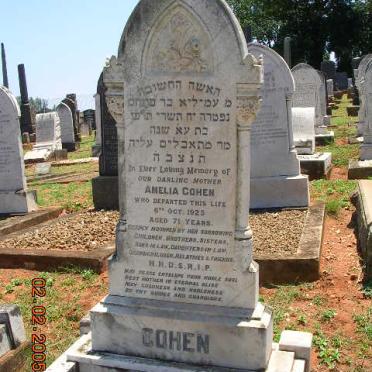 COHEN Amelia -1923