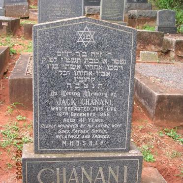 CHANANI Jack -1955