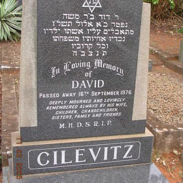 CILEVITZ David -1976