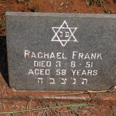 FRANK Rachael -1951