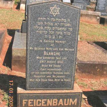 FEIGENBAUM Blanche -1950