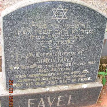 FAVEL Simon -1955