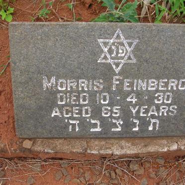 FEINBERG Morris -1930
