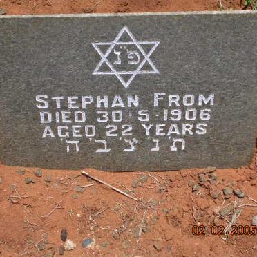FROM Stephan -1906