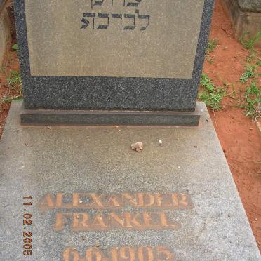 FRANKEL Alexander 1905-1948