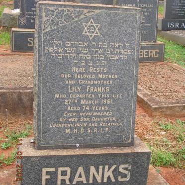FRANKS Lily -1951