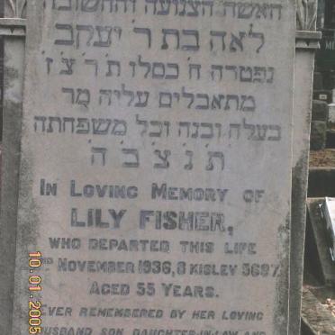 FISHER Lily -1936