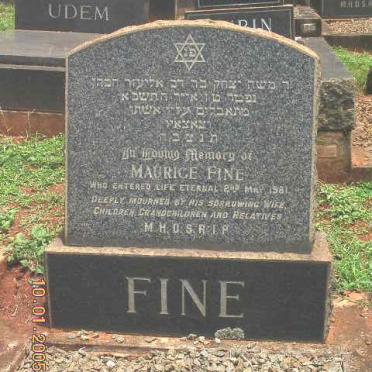 FINE Maurice -1961