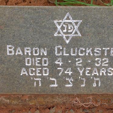 GLUCKSTEIN Baron -1932
