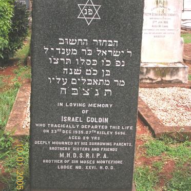 GOLDIN Israel -1935