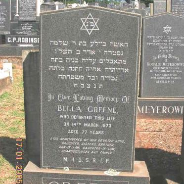 GREENE Bella -1973