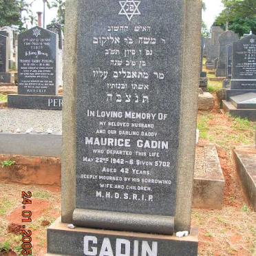 GADIN Maurice -1942