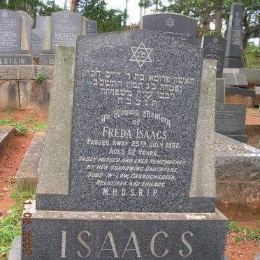 ISAACS Freda -1962