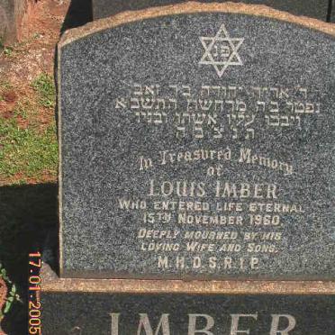 IMBER Louis -1960