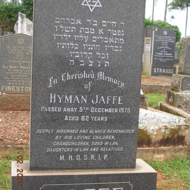 JAFFE Hyman -1975