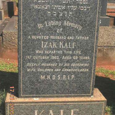 KALF Izak -1960