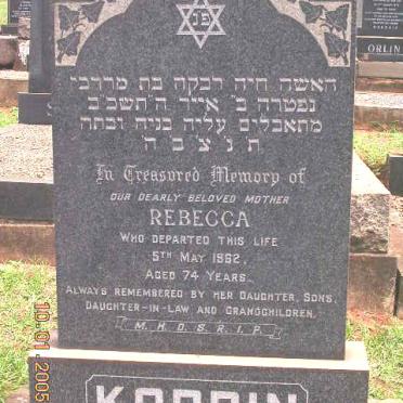KOBRIN Rebecca -1962