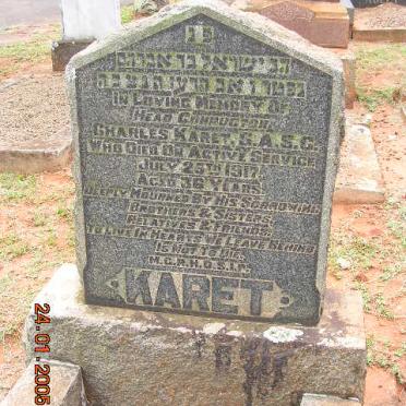 KARET Charles -1917