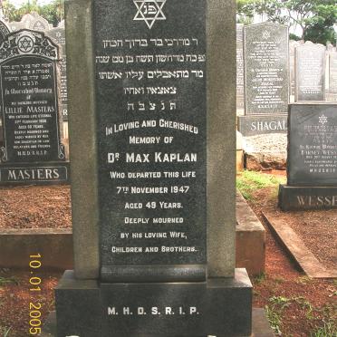 KAPLAN Max -1947