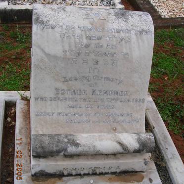 KEMPNER Esther -1928