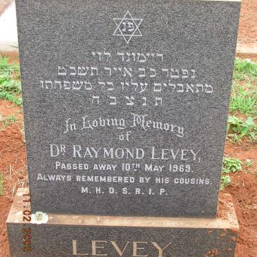 LEVEY Raymond -1969