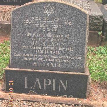 LAPIN Jack -1962