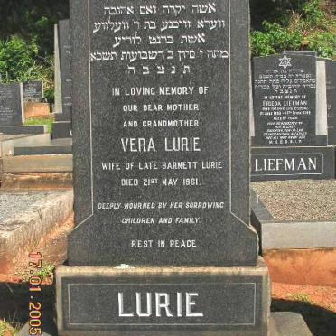 LURIE Vera -1961