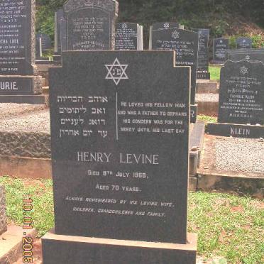 LEVINE Henry -1968