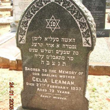 LEAMAN Celia -1933